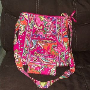 Vera Bradley Crossbody and Wallet